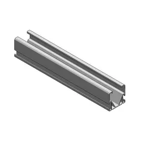 Van Der Valk Räls - Aluminiumfärgad 2370 mm