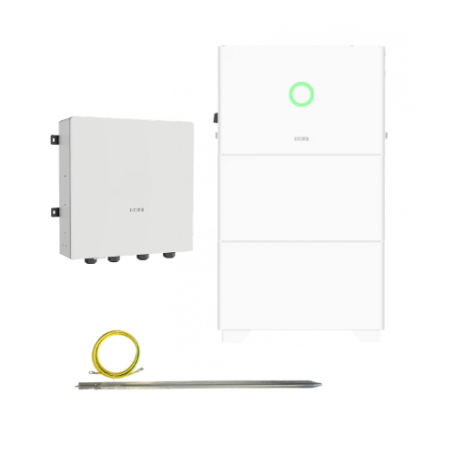SAJ HS3 12kW växelriktare + Batteri pack 10 kWh ( Ö-drift)
