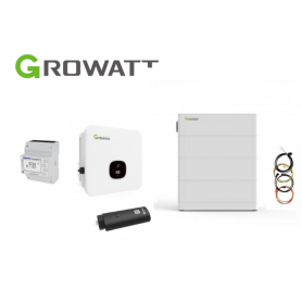 Growatt- Three phase Hybrid 10 kW, 10,2 XH kWh storage